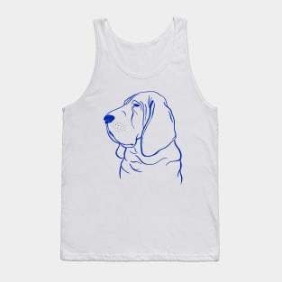 Bloodhound (Yellow Orange and Blue) Tank Top